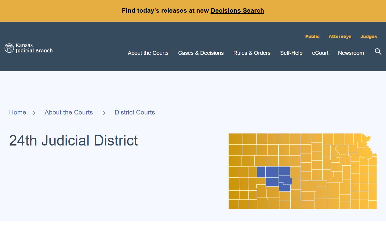 Lane County court records 24th Judicial District listing