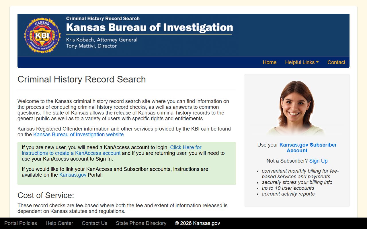 Lane County warrant search Kansas criminal history record search